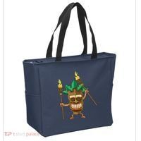 Tiki Man Hawaiian Summer Tropical Luau Party Tote Bag thumb 2