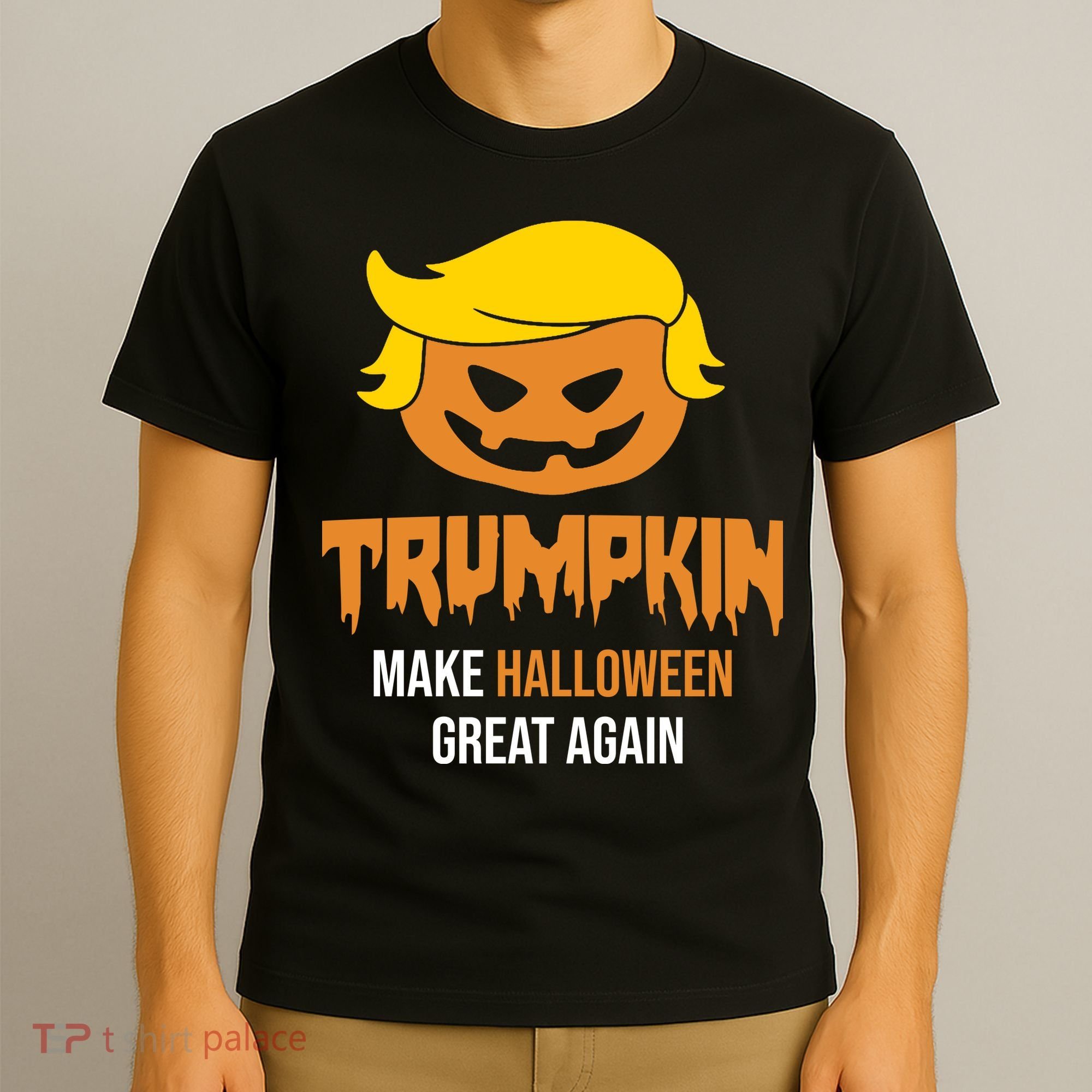Trumpkin Make Halloween Great Again Funny Pro Trump T-Shirt