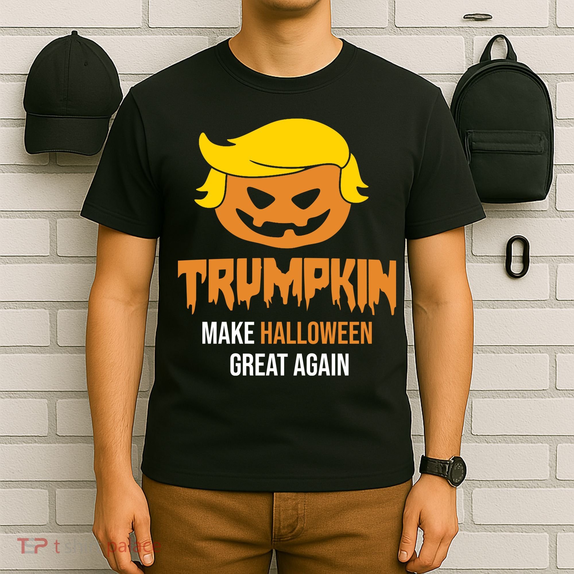 Trumpkin Make Halloween Great Again Funny Pro Trump T-Shirt