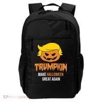Trumpkin Make Halloween Great Again Funny Pro Trump Backpack thumb 0