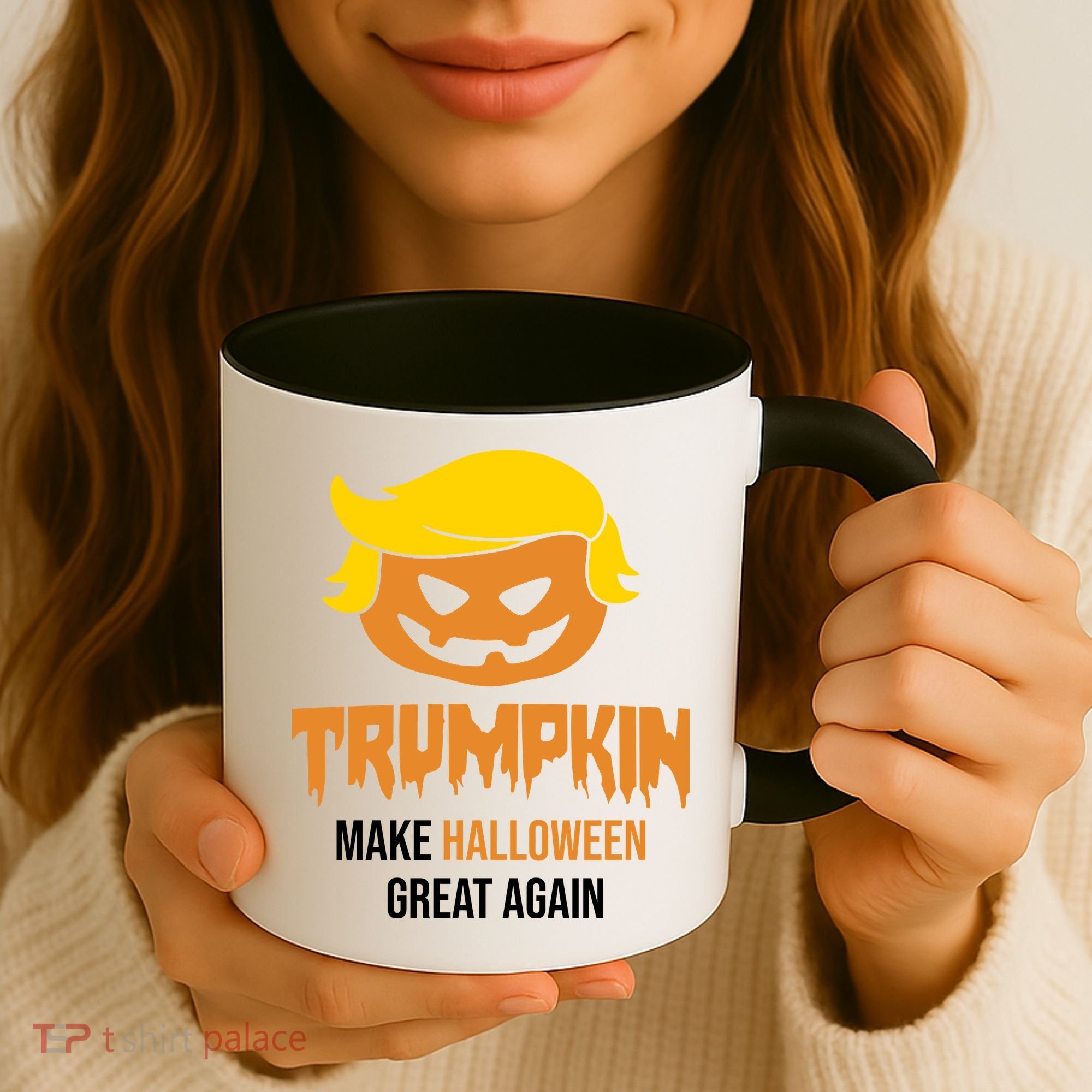 Trumpkin Make Halloween Great Again Funny Pro Trump Coffee Mug