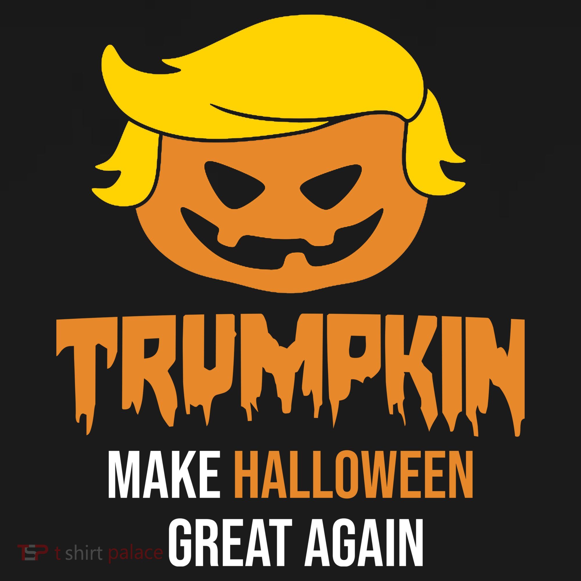 Trumpkin Make Halloween Great Again Funny Pro Trump Mousepad