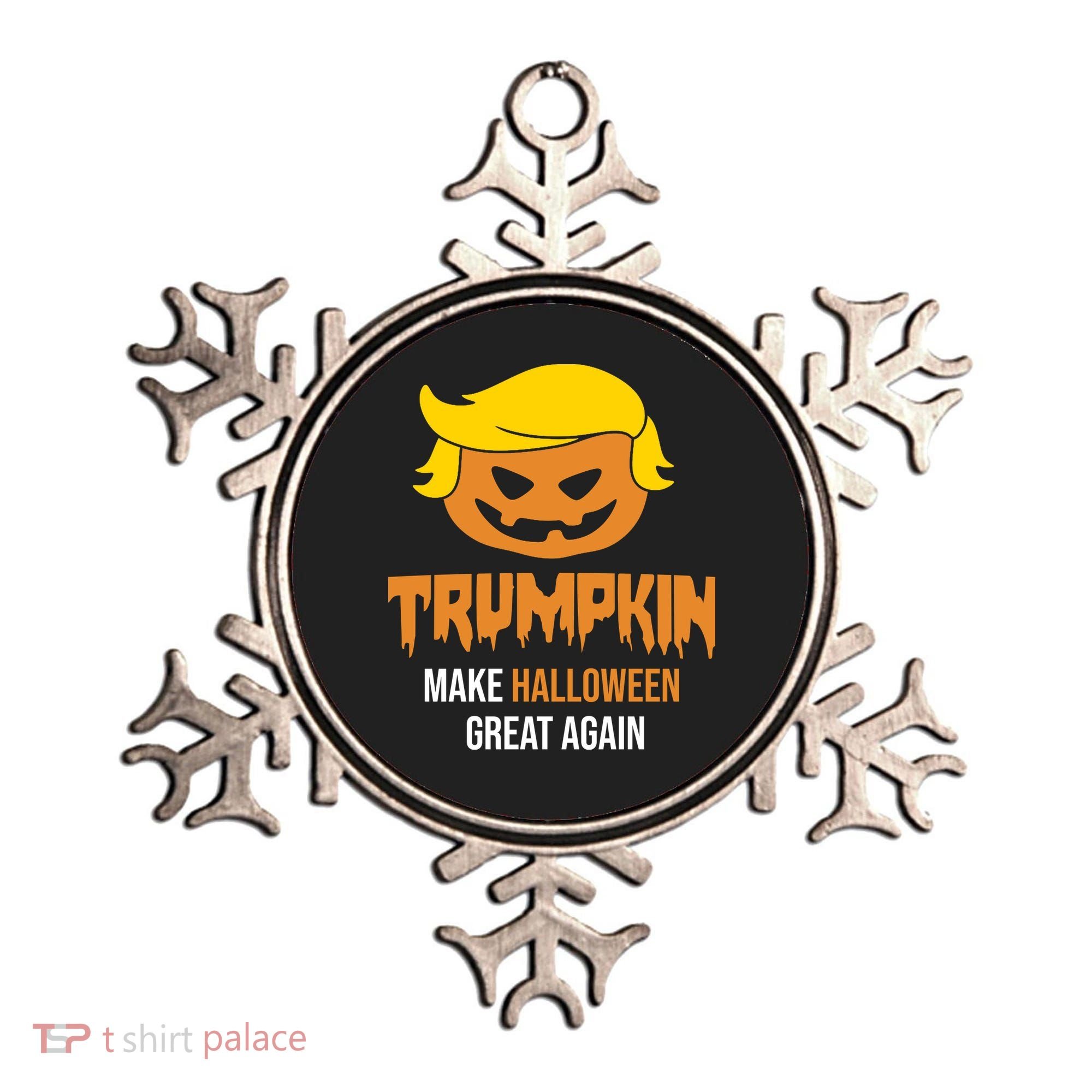 Trumpkin Make Halloween Great Again Funny Pro Trump Ornament