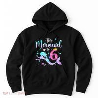 This Mermaid Is 6th Birthday Daughter Hoodie thumb 0