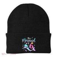 This Mermaid Is 6th Birthday Daughter Beanie thumb 0