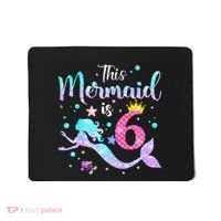 This Mermaid Is 6th Birthday Daughter Mousepad thumb 0