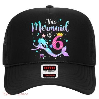This Mermaid Is 6th Birthday Daughter Hat