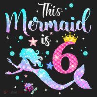 This Mermaid Is 6th Birthday Daughter Hat thumb 2