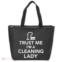 Trust Me IM A Cleaning Lady Tote Bag thumb 0