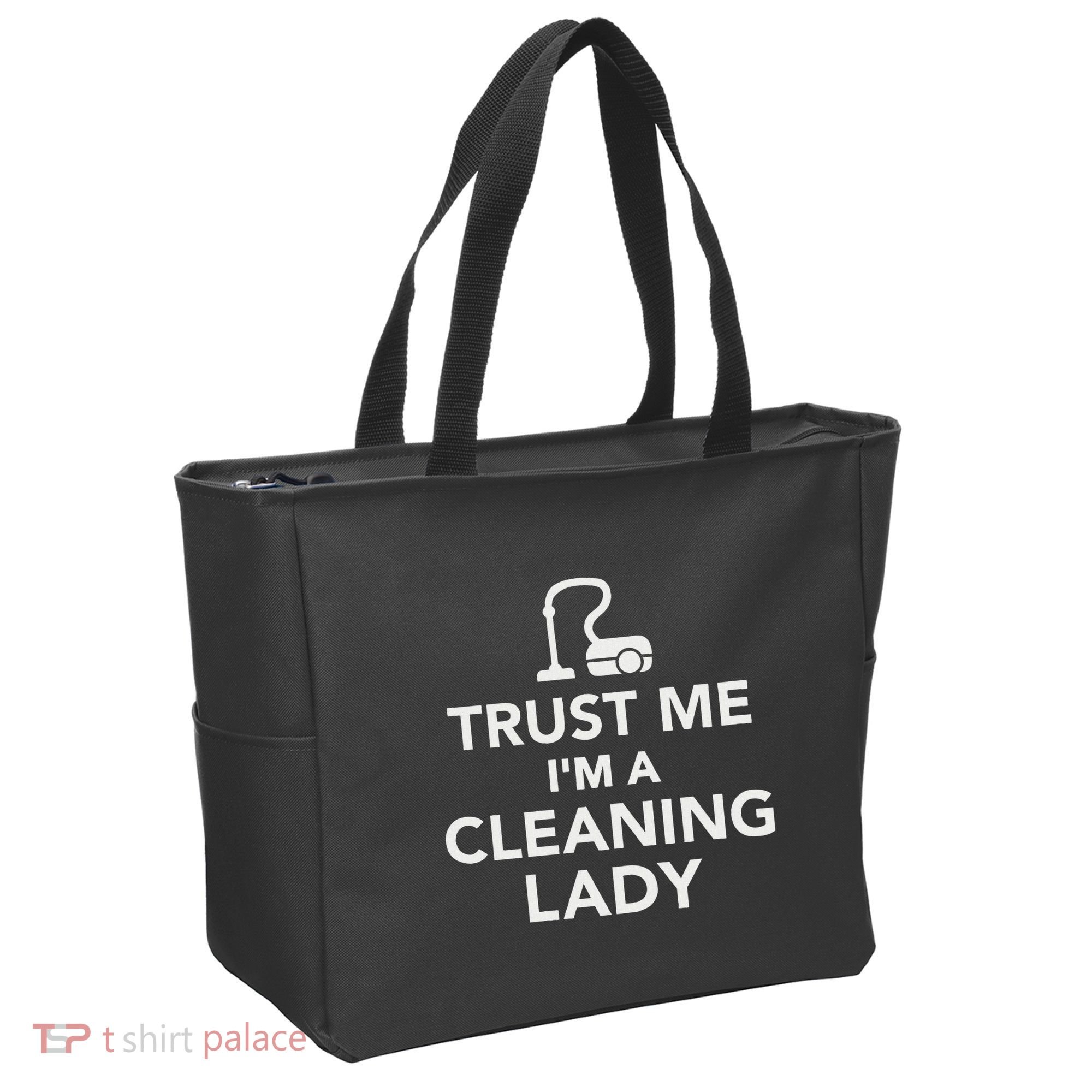 Trust Me IM A Cleaning Lady Tote Bag