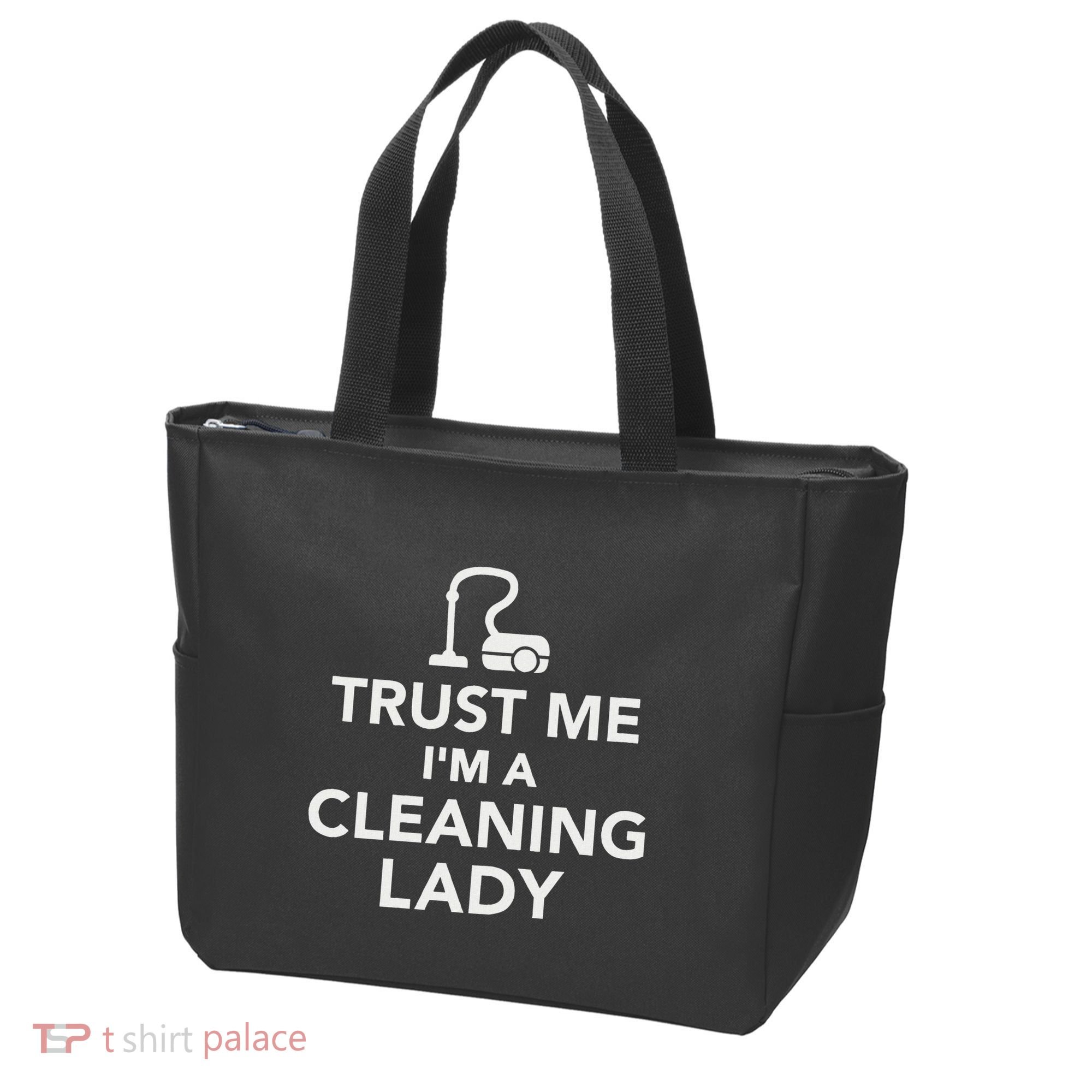 Trust Me IM A Cleaning Lady Tote Bag