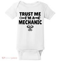 Trust Me I'm A Bike Mechanic Baby Bodysuit thumb 0