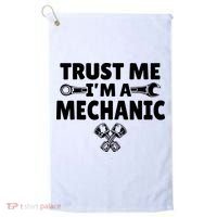 Trust Me I'm A Bike Mechanic Golf Towel thumb 0