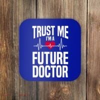 Trust Me I'm A Future Doctor Funny Medical School Gift Coaster thumb 0