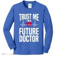 Trust Me I'm A Future Doctor Funny Medical School Gift Kids Long Sleeve Shirt thumb 0