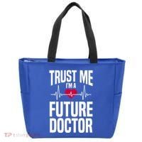 Trust Me I'm A Future Doctor Funny Medical School Gift Tote Bag thumb 0