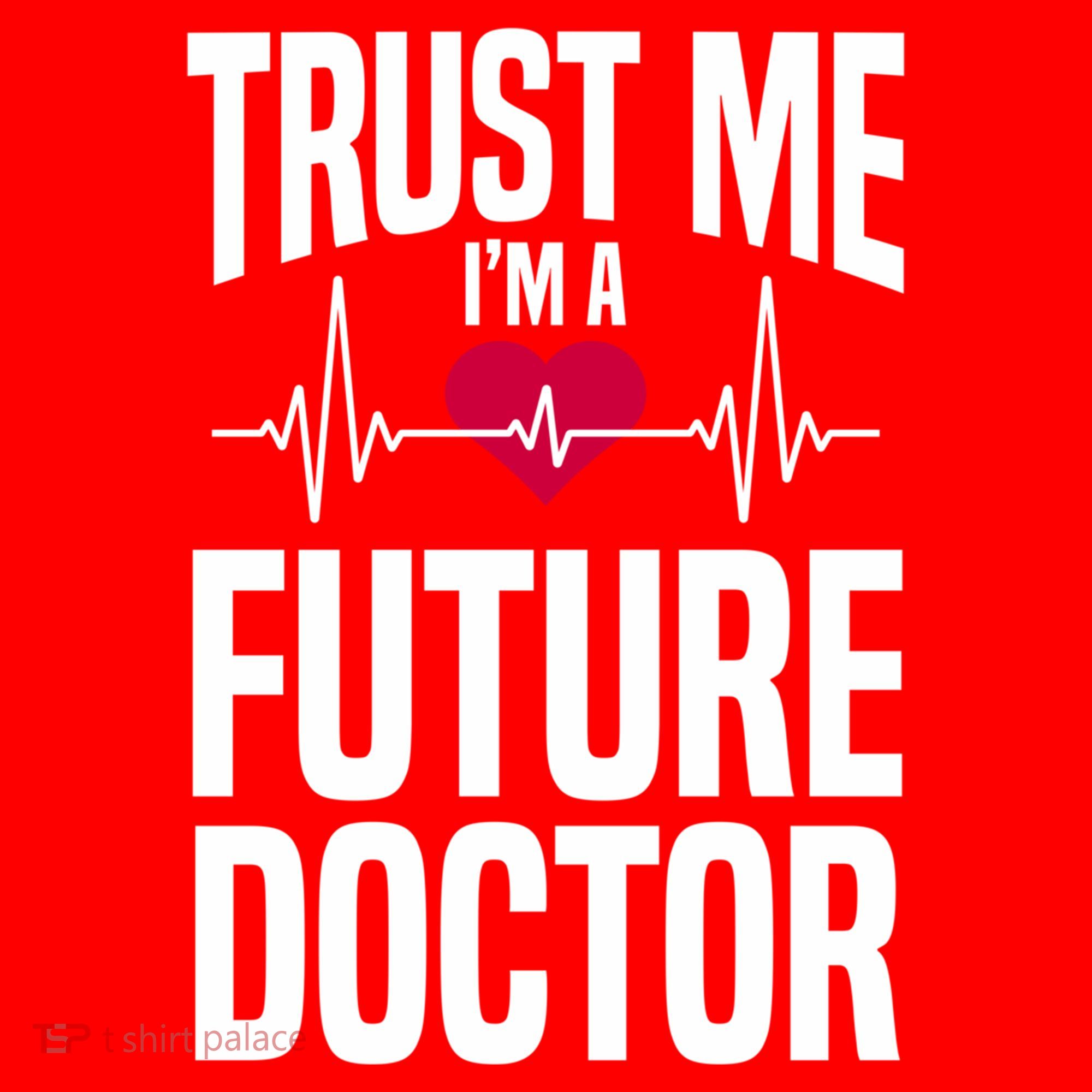 Trust Me I'm A Future Doctor Funny Medical School Gift Santa Hat