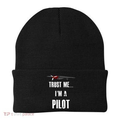 Trust Me I'm A Pilot Funny Aviation Flying Gift Beanie