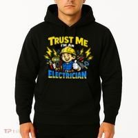 Trust Me I Am An Electrician Hoodie thumb 2