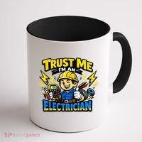 Trust Me I Am An Electrician Coffee Mug thumb 1