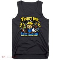 Trust Me I Am An Electrician Tank Top thumb 0