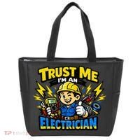 Trust Me I Am An Electrician Tote Bag thumb 0