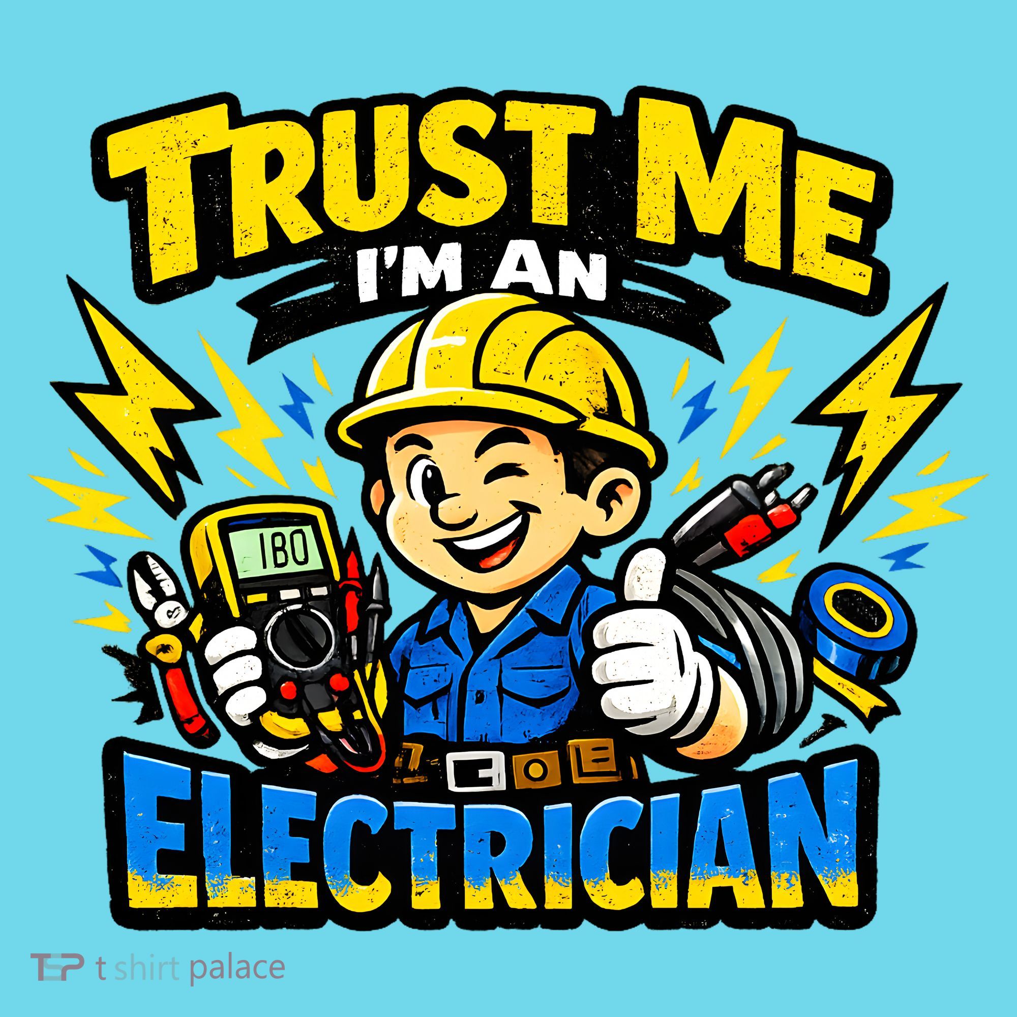 Trust Me I Am An Electrician Long Sleeve Shirt