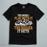 The More I Play With It The Bigger It Gets I Funny Truck T-Shirt thumb 5