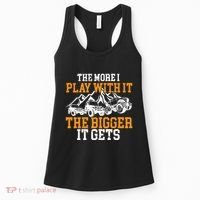The More I Play With It The Bigger It Gets I Funny Truck Women's Tank Top thumb 0