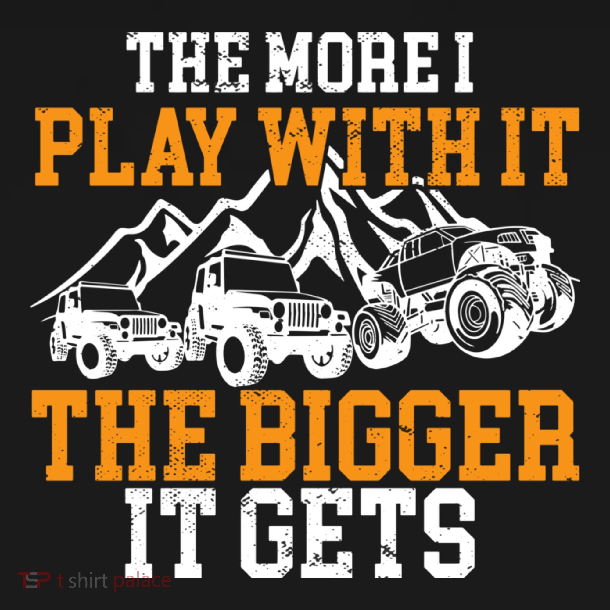 The More I Play With It The Bigger It Gets I Funny Truck Women's Tank Top