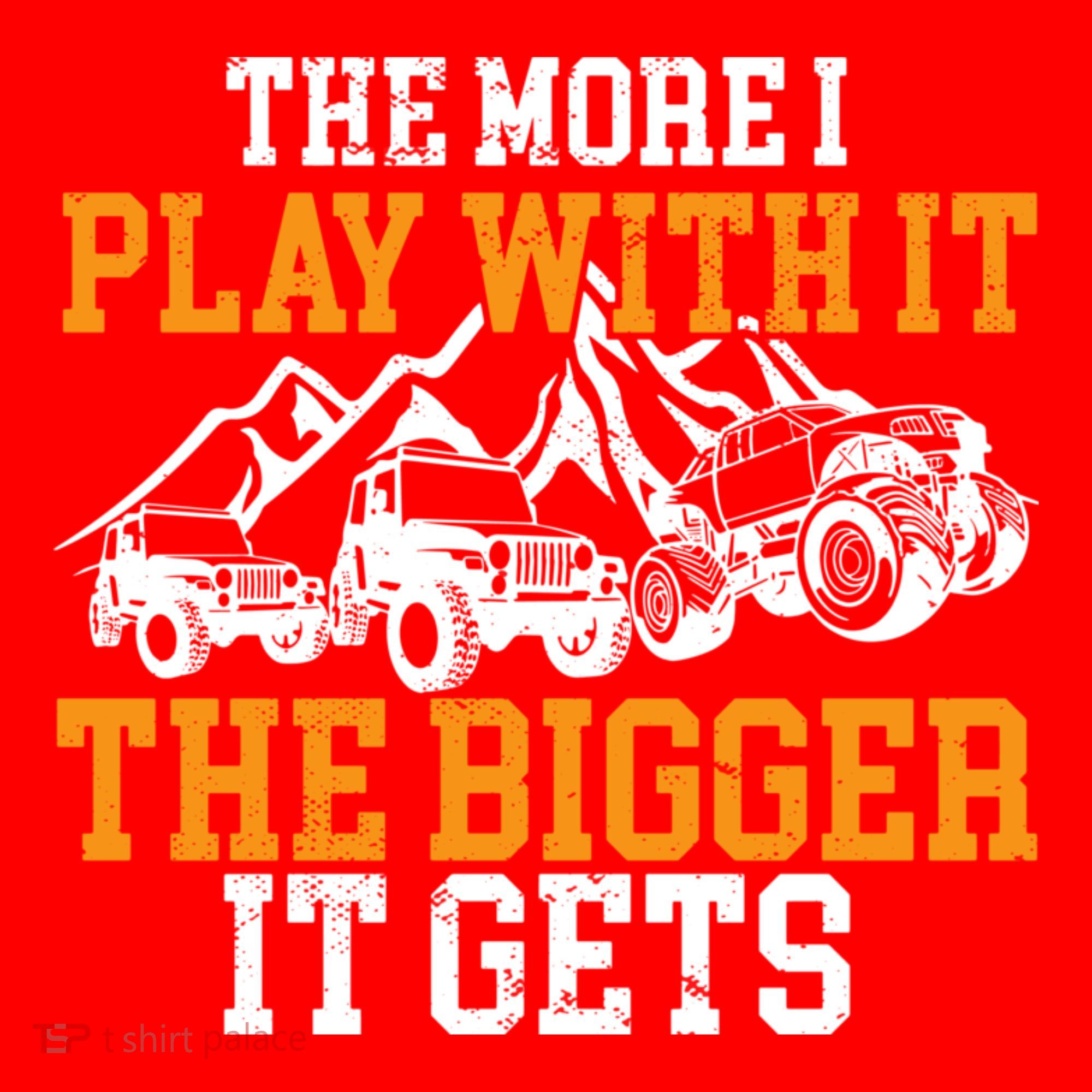 The More I Play With It The Bigger It Gets I Funny Truck Santa Hat