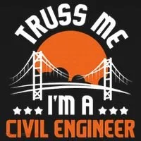 Truss Me I'm A Civil Engineer Bridge Builder Construction Toddler Hoodie thumb 2