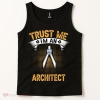 Trust Me IM An Architect Tank Top thumb 2