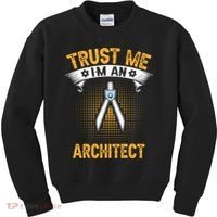 Trust Me IM An Architect Kids Sweatshirt thumb 0