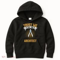Trust Me IM An Architect Kids Hoodie thumb 0