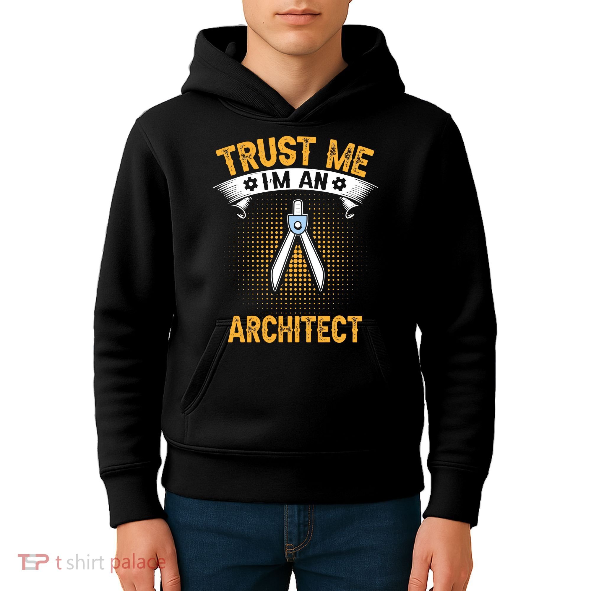 Trust Me IM An Architect Kids Hoodie