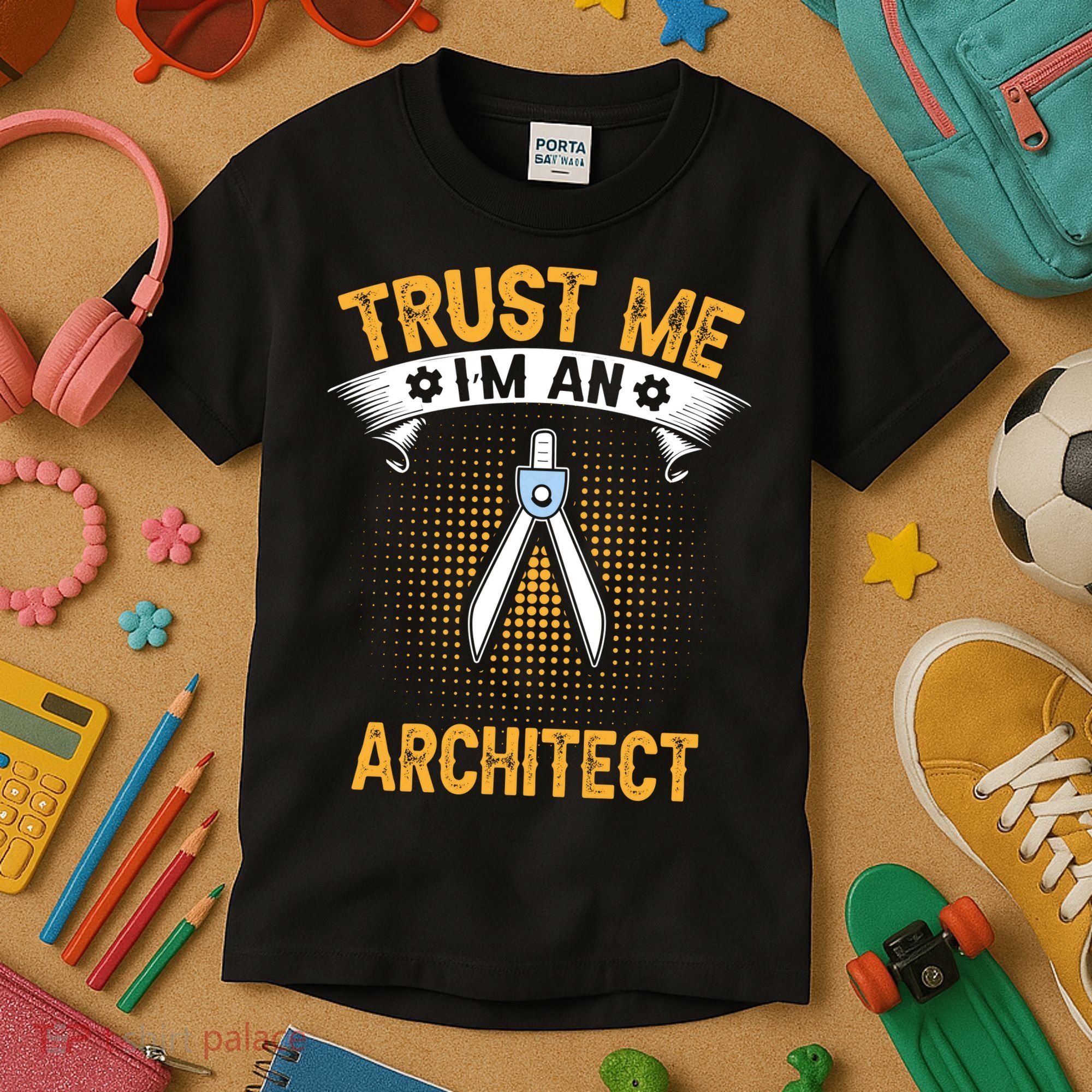 Trust Me IM An Architect Kids T-Shirt