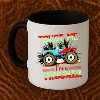 Trust Me I'm A Trucker Monster Truck Coffee Mug thumb 2