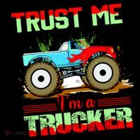 Trust Me I'm A Trucker Monster Truck Coffee Mug thumb 5