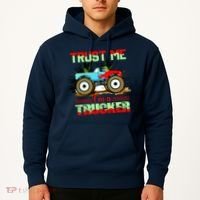 Trust Me I'm A Trucker Monster Truck Hoodie thumb 2