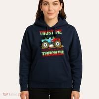 Trust Me I'm A Trucker Monster Truck Hoodie thumb 5