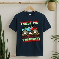 Trust Me I'm A Trucker Monster Truck T-Shirt thumb 2