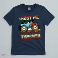 Trust Me I'm A Trucker Monster Truck T-Shirt thumb 5