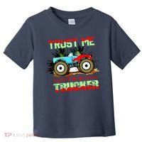 Trust Me I'm A Trucker Monster Truck Toddler T-Shirt thumb 0