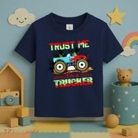 Trust Me I'm A Trucker Monster Truck Toddler T-Shirt thumb 3