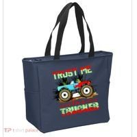 Trust Me I'm A Trucker Monster Truck Tote Bag thumb 2