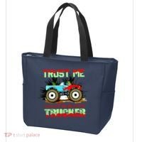 Trust Me I'm A Trucker Monster Truck Tote Bag thumb 3