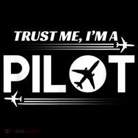 Trust Me, I'm A Pilot Aviation Baby Bodysuit thumb 2