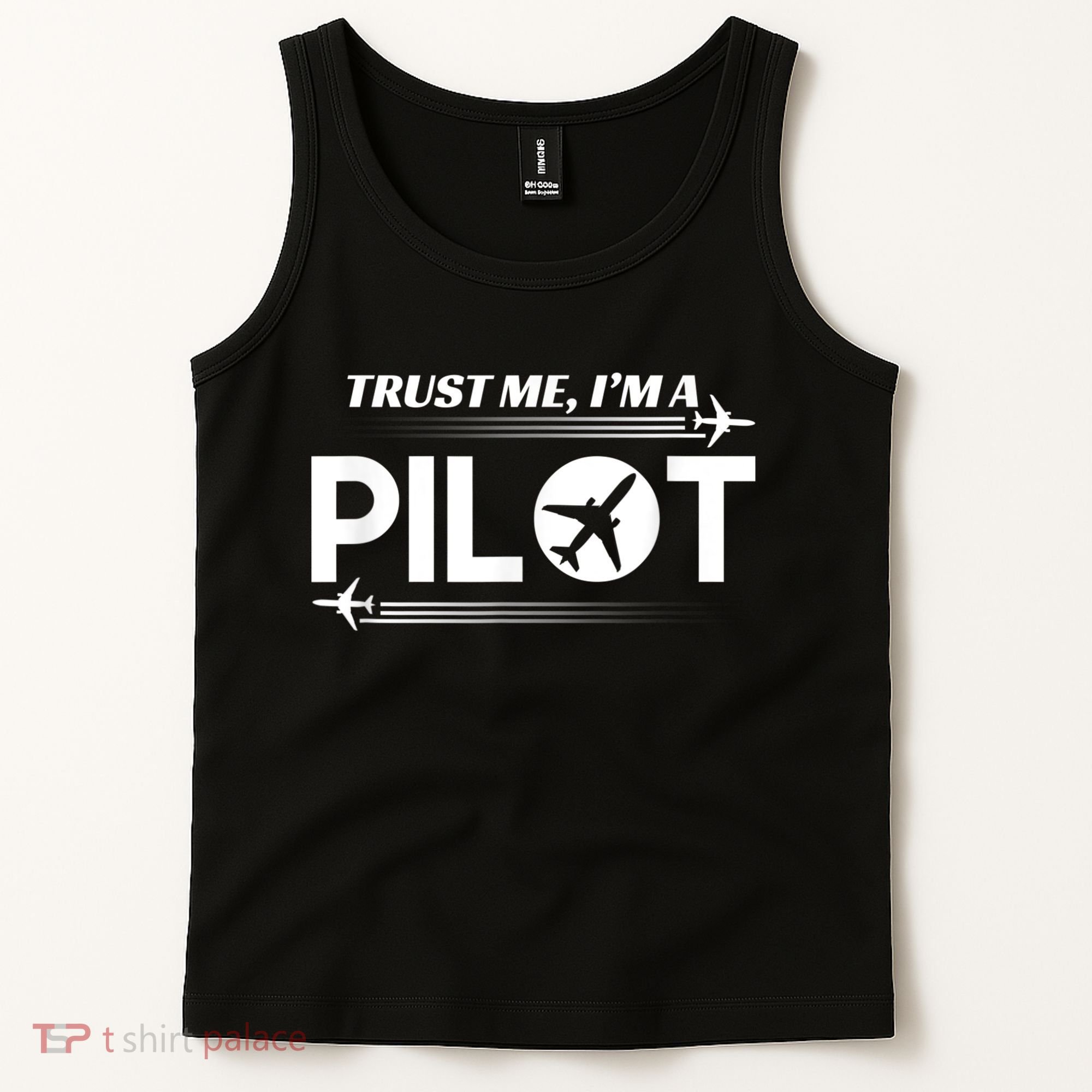 Trust Me, I'm A Pilot Aviation Tank Top