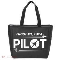 Trust Me, I'm A Pilot Aviation Tote Bag thumb 0